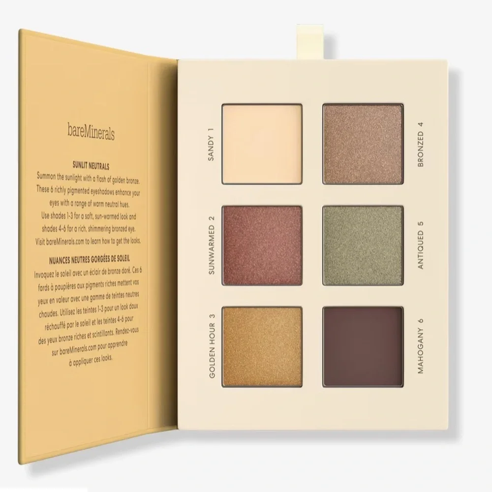 NIB* bareMinerals Eyeshadow Palette - sunlit